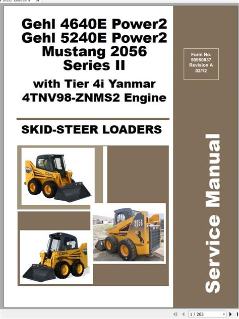 gehl skid steer control options|gehl skid steer service manual.